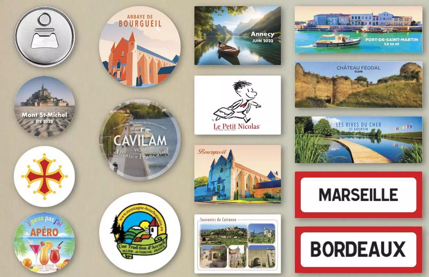 Magnets personnalisés Loiret